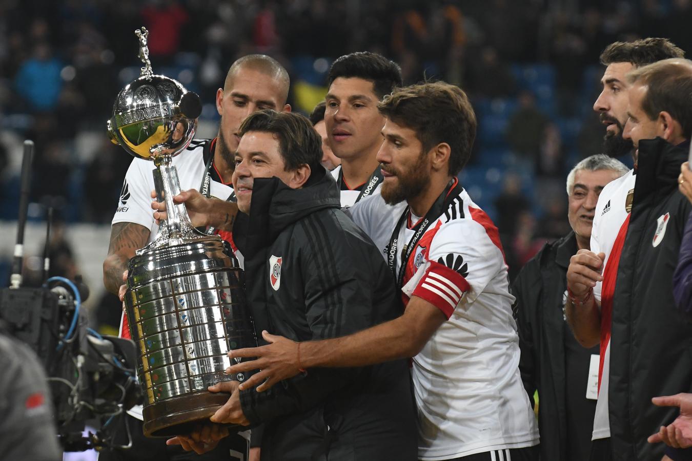 Imagen “La Copa Eterna". Así llaman los hinchas de River a la conquista de la Libertadores 2018, tras el 3-1 sobre Boca en Madrid.