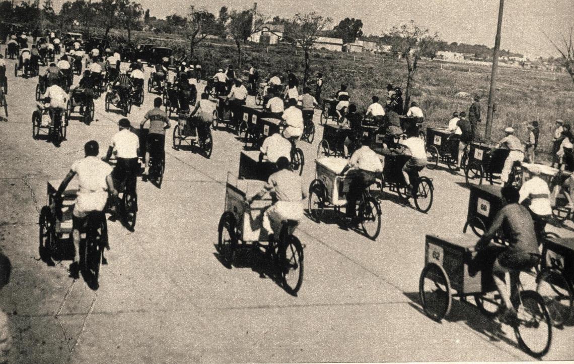 Triciclo de reparto antiguo on sale