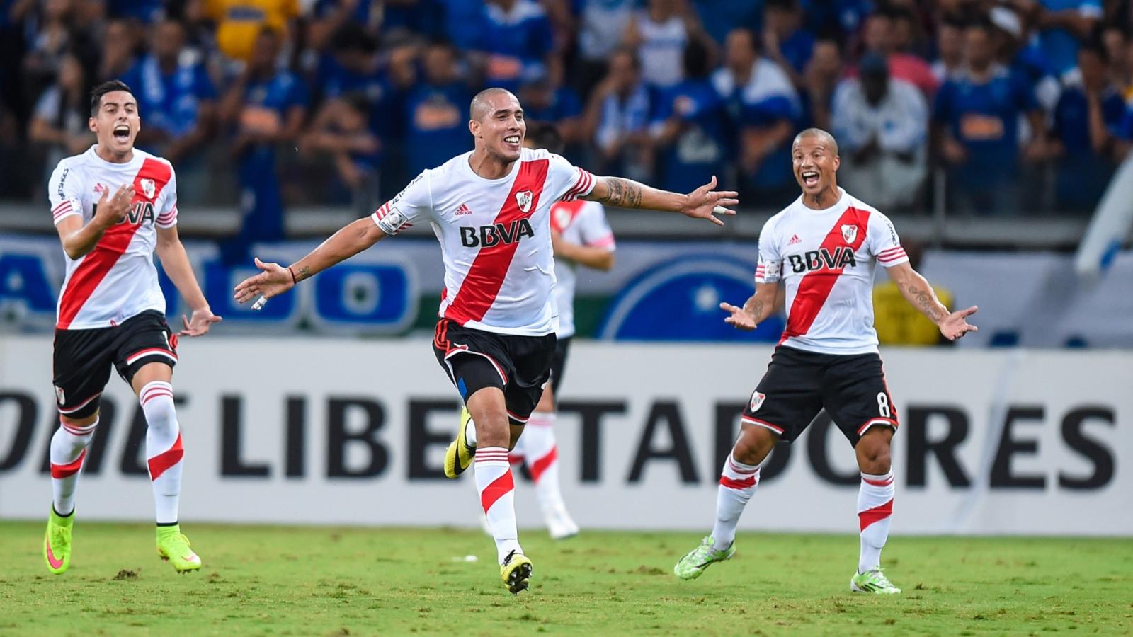 En 2015, River goleó 3-0 al Cruzeiro y avanzó a las semifinales