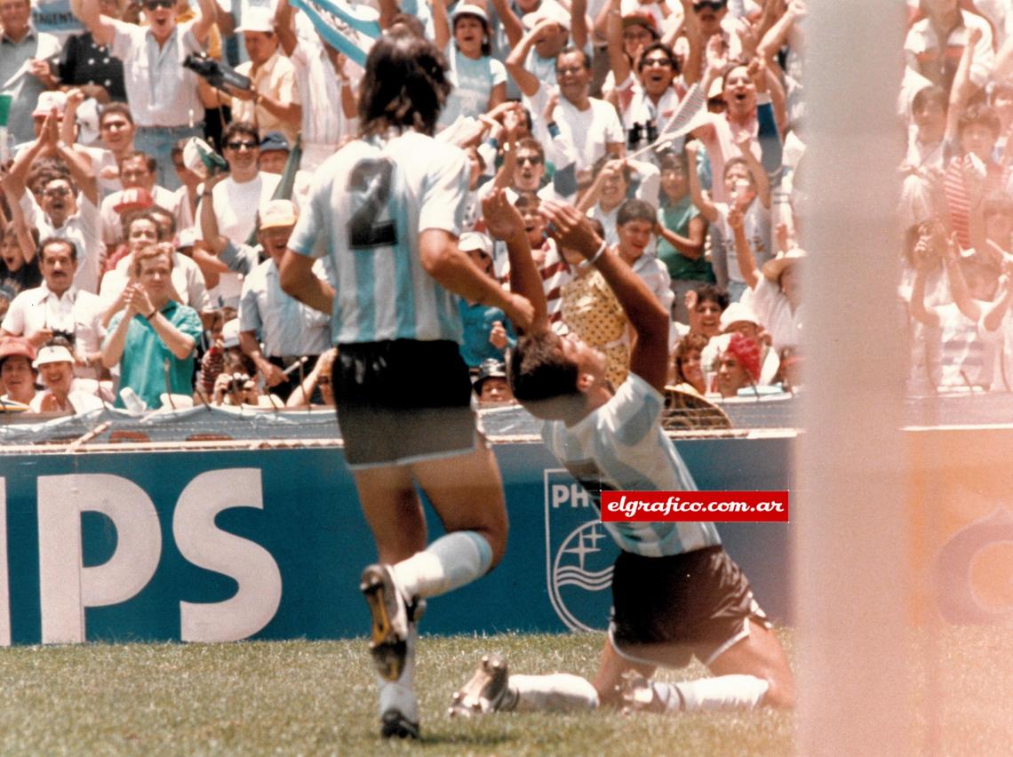 "Te explota el pecho, te explota todo. En primero en llegar fue el Checho, ni me acuerdo que me dijo, lo único que hacía era gritar y llorar"