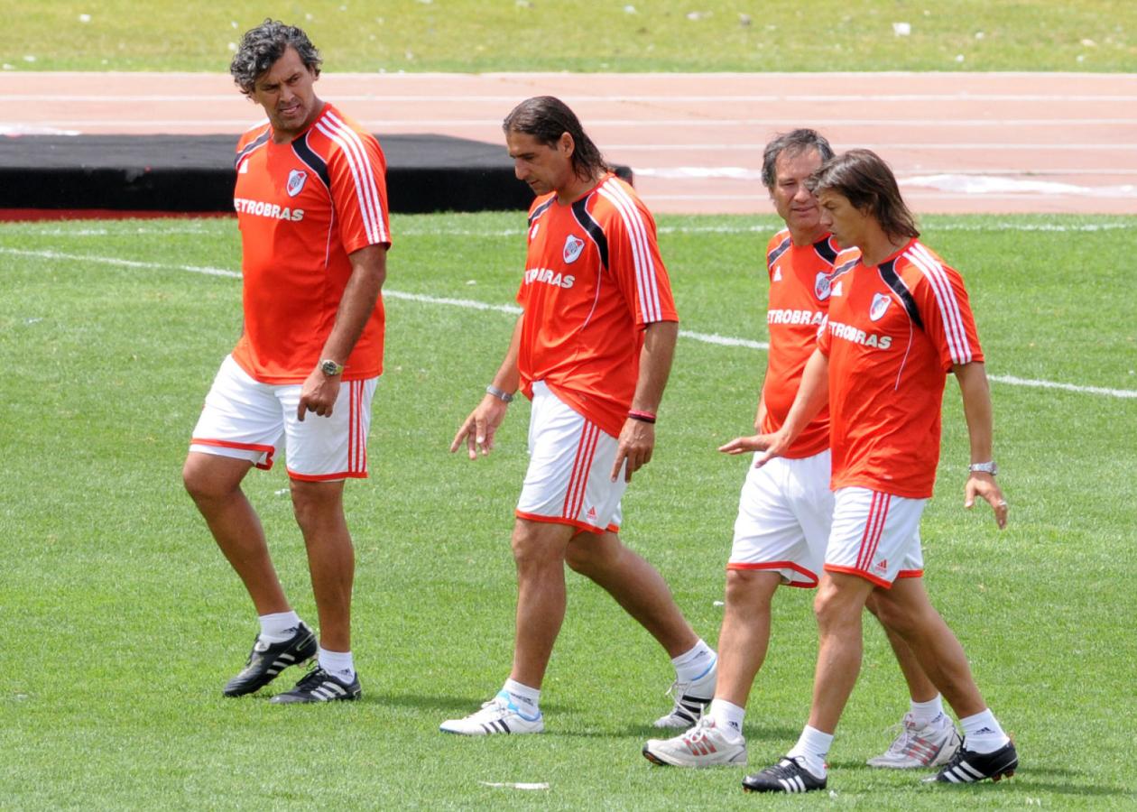 Imagen Roa integró el cuerpo técnico de Matías Almeyda en River