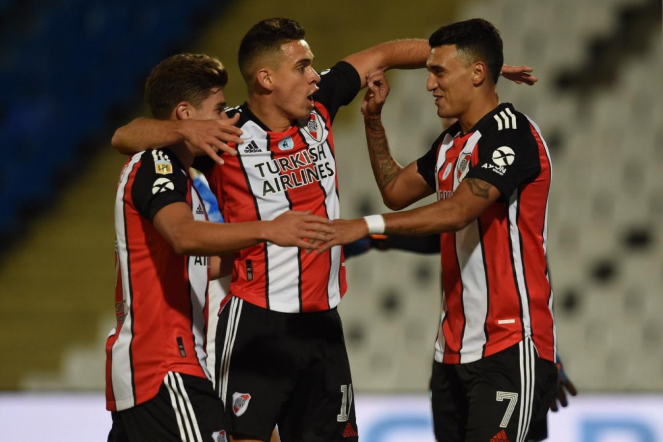 Imagen El trío goleador de River en Mendoza (@RiverPlate)