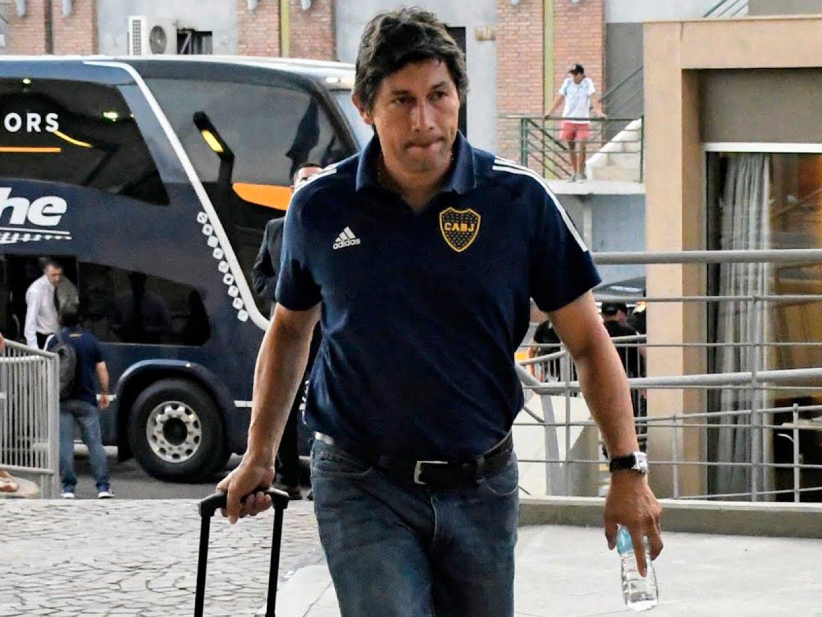 Imagen El "Patrón" Bermúdez en uno de los viajes con el plantel.