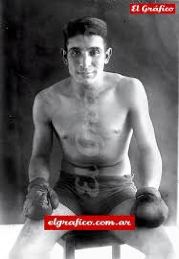 Imagen Víctor Avendaño, medalla de oro para Argentina en boxeo en 1928.