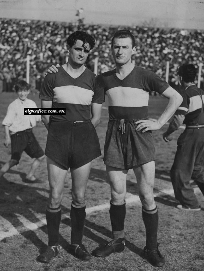 ¨Mi insider fue Sarlanga¨, confiesa Boyé. Y está la admiración por el jugador y el sentido afecto por la humana calidad de ¨Piraña¨...