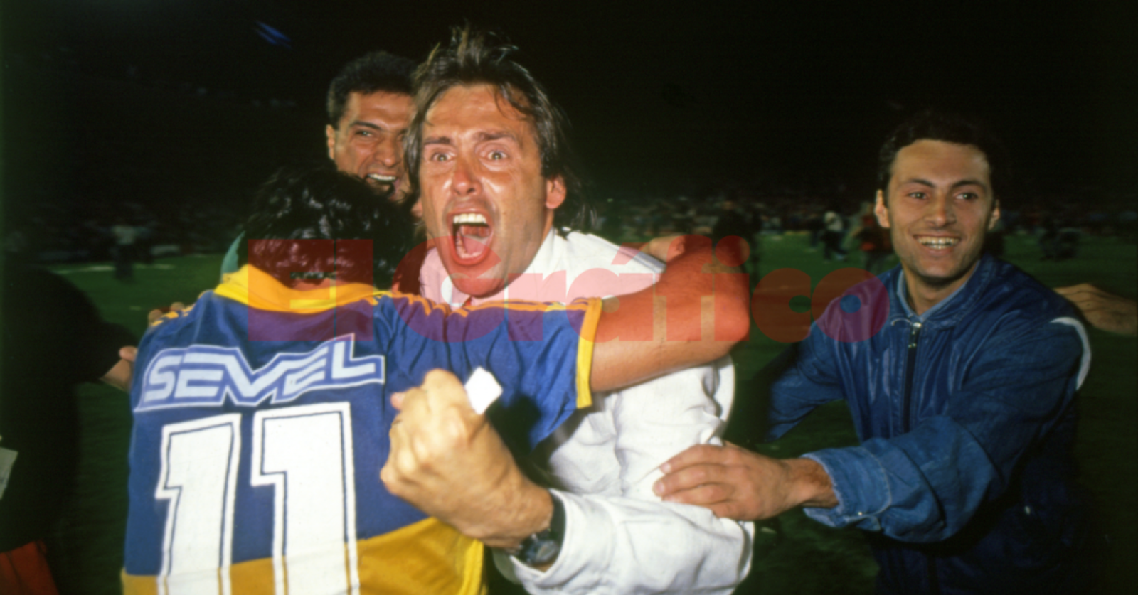 Imagen Cai Aimar y la emoción a flor de piel. Foto: Archivo El Gráfico