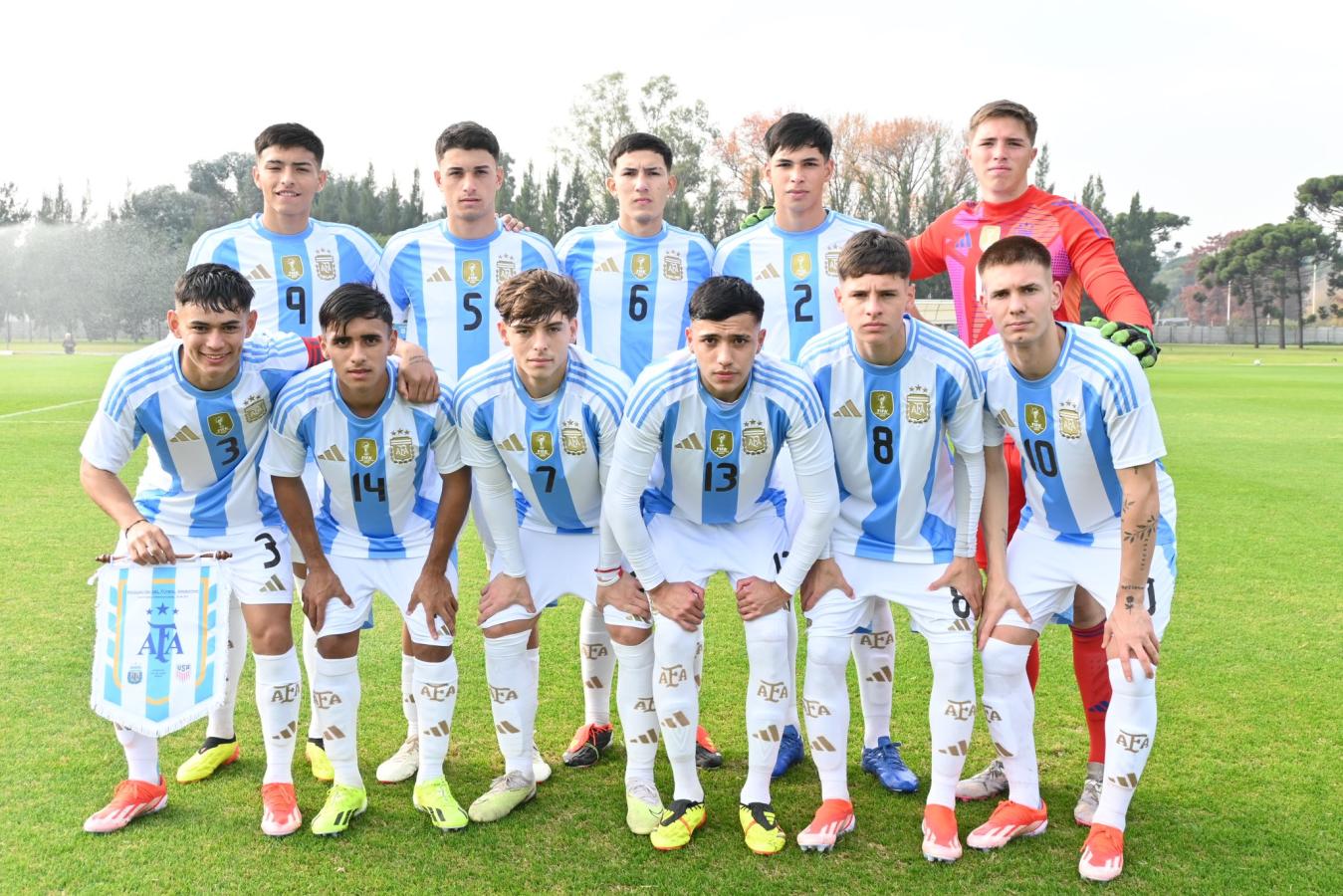 Con jóvenes figuras como Mastantuono y Ruberto, la Selección Sub 20