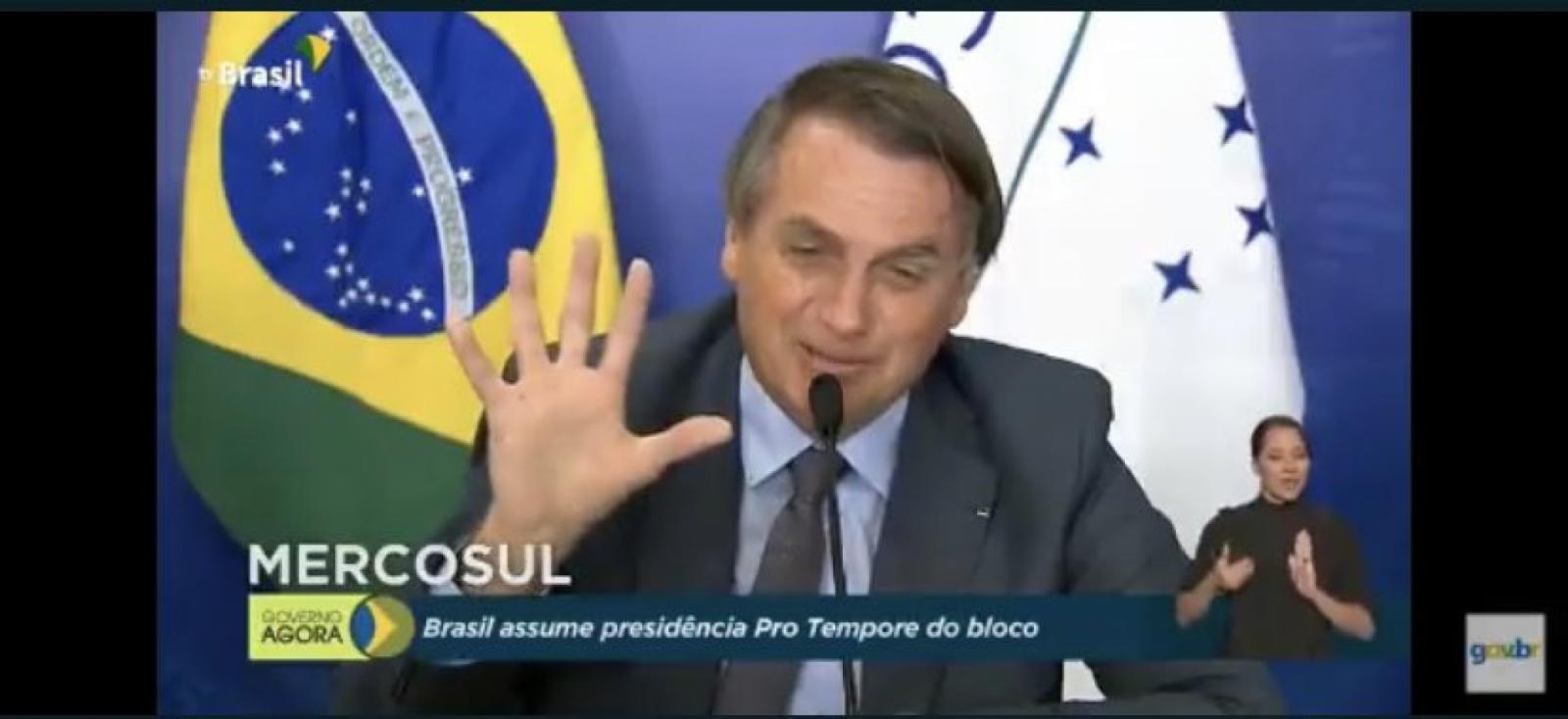 Imagen Bolsonaro había vaticinado un 5-0 a favor de Brasil