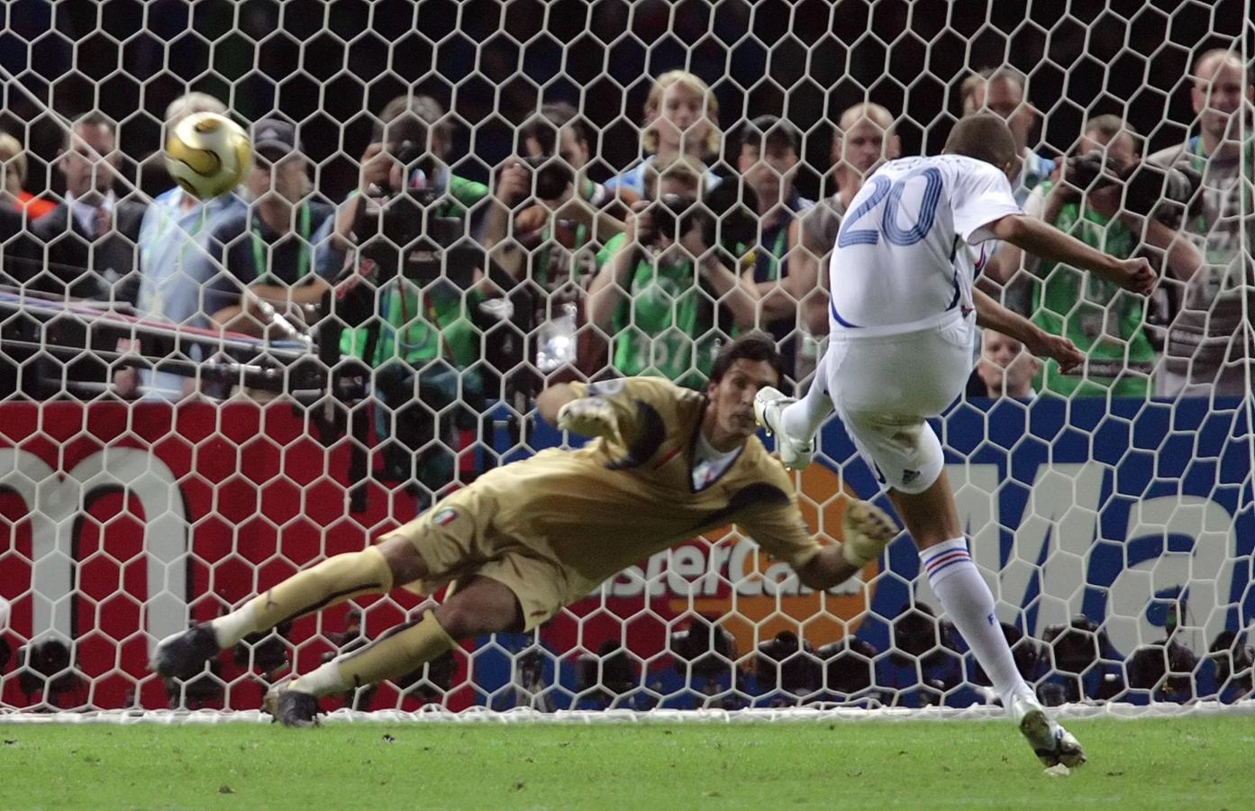Imagen El penal fallado por David Trezeguet en la final del Mundial 2006.