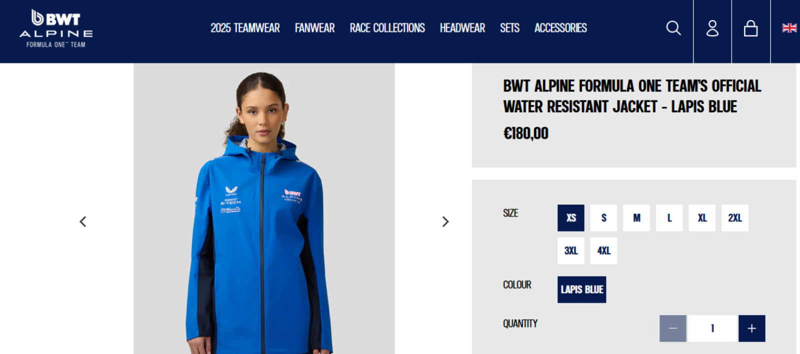 Imagen Campera de lluvia: hermosa, pero cara, a 180 euros.