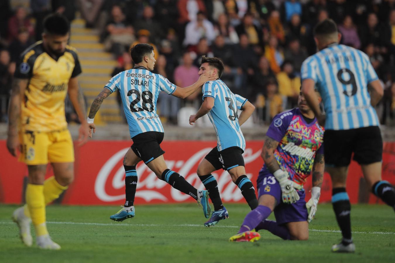 Imagen de En juego: Increíble error de Arias y Racing empata 1-1 con Coquimbo