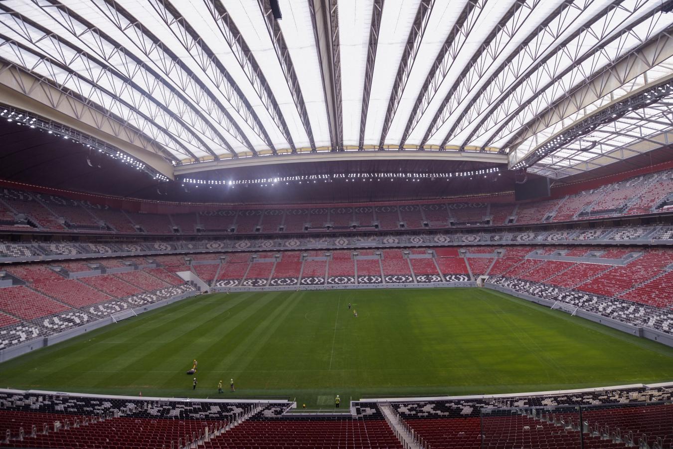 Imagen El imponente estadio Al Bay tiene capacidad para 60 mil espectadores (MEXSPORT / PHOTOSPORT / PHOTOSPORT / Photosport via AFP)
