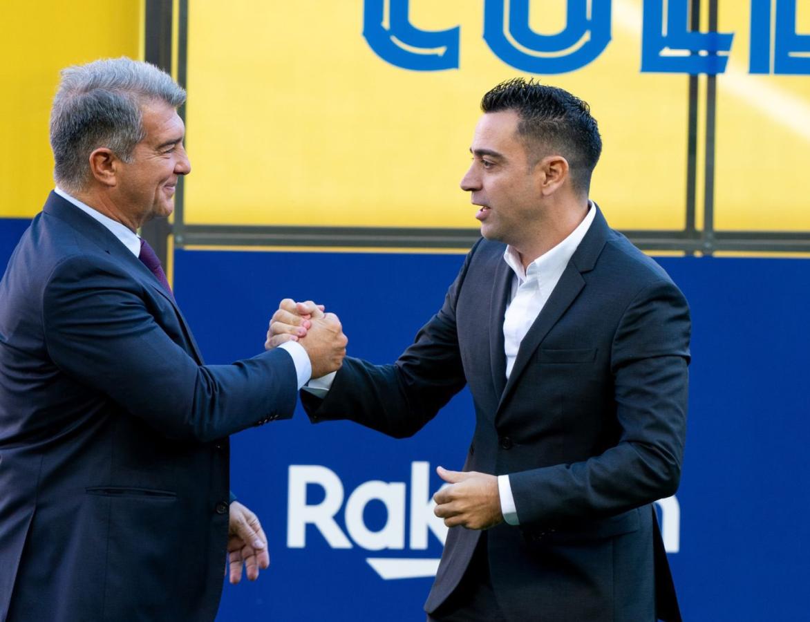 Imagen Joan Laporta fue quien más le insistió a Xavi para que siga en Barcelona. Foto: Sport