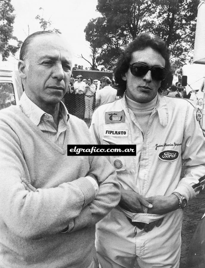 Con el legendario Oscar Alfredo Gálvez.