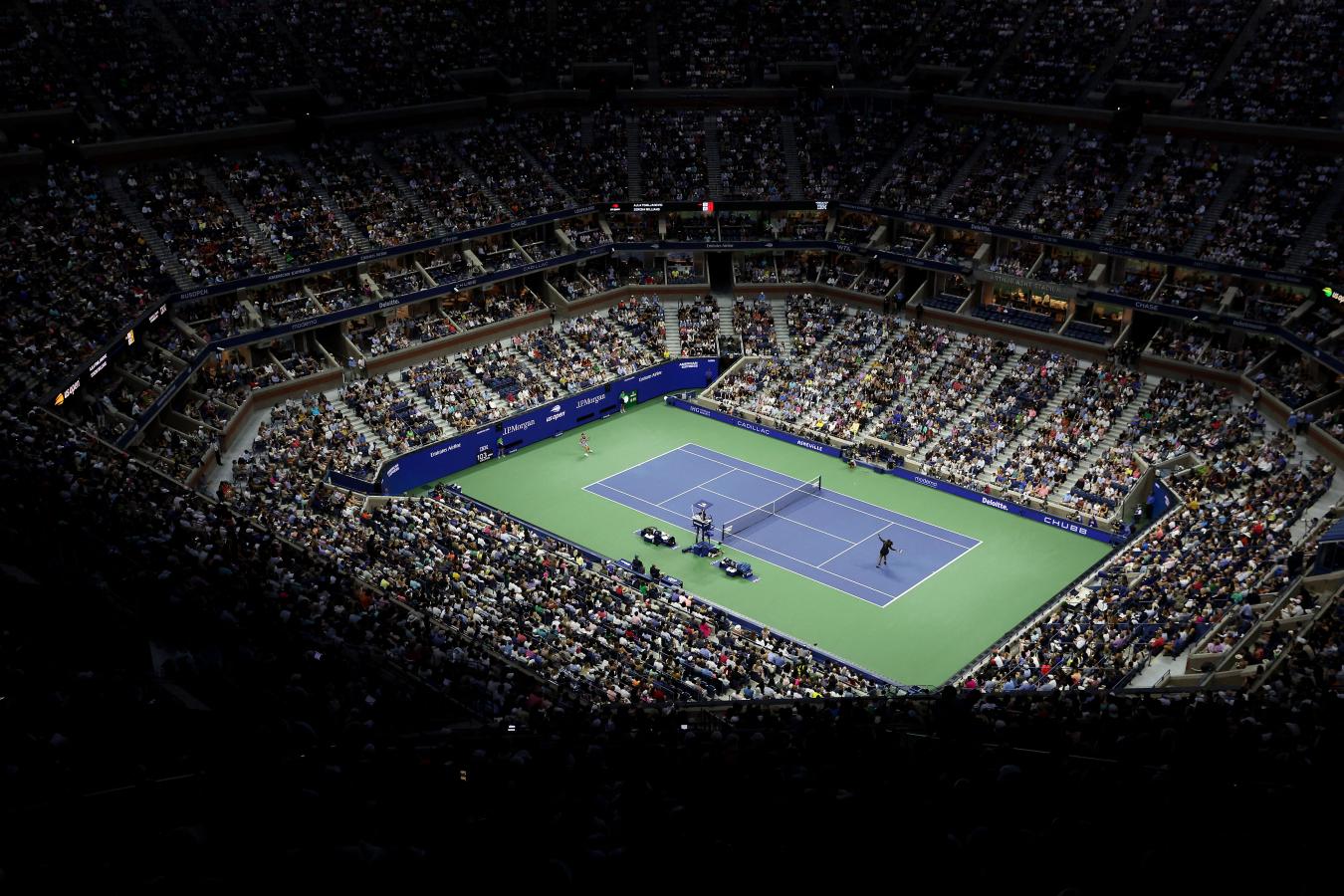Imagen El imponente marco en la despedida de Serena Williams (JULIAN FINNEY / GETTY IMAGES NORTH AMERICA / Getty Images via AFP)
