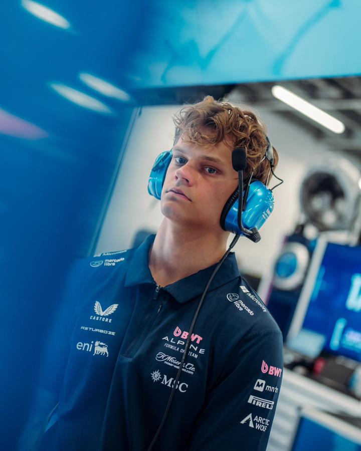 Imagen Paul Aron, cedido a Sauber pero sigue siendo de Alpine.