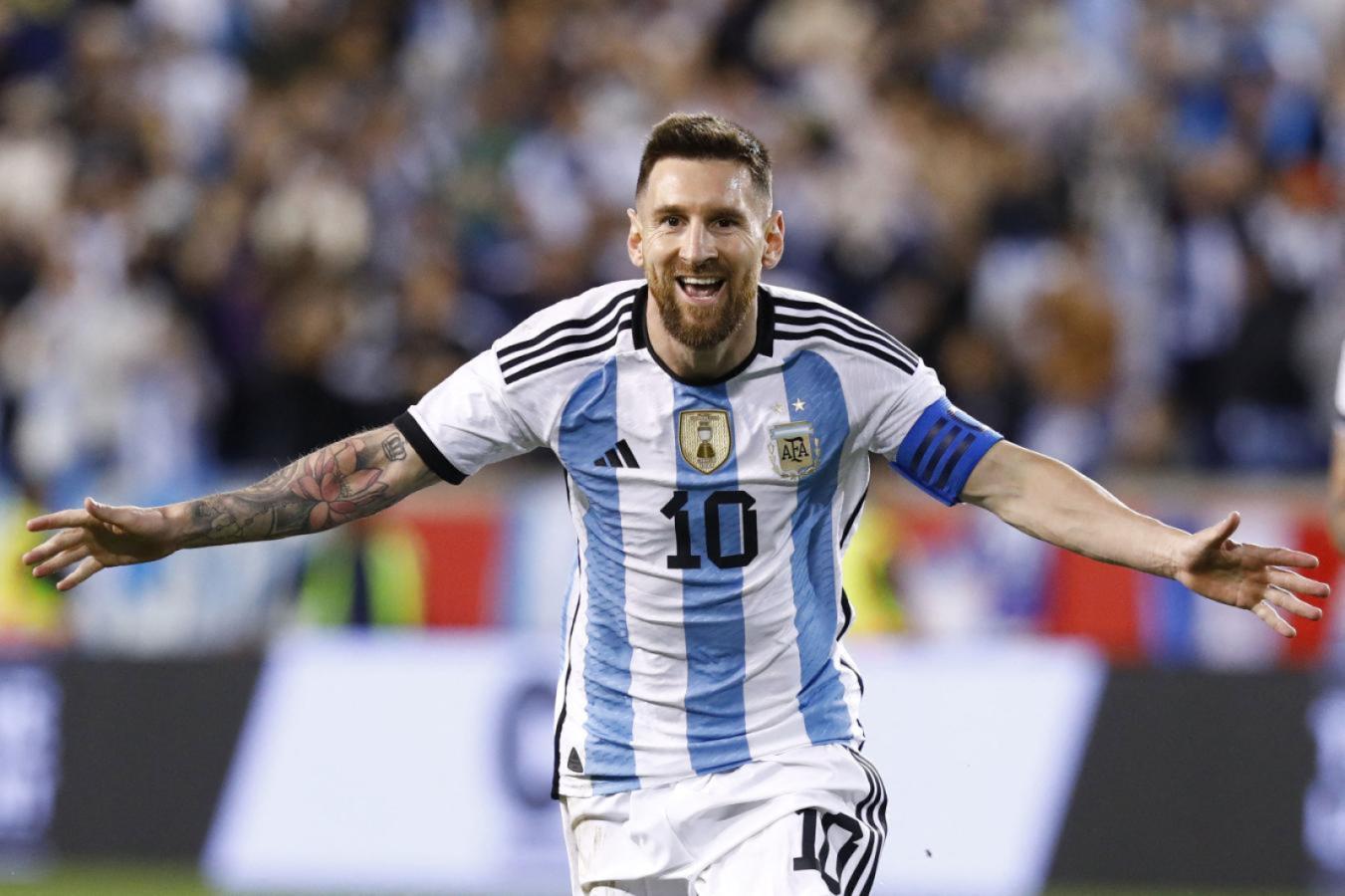 Imagen Messi y un festejo con Argentina