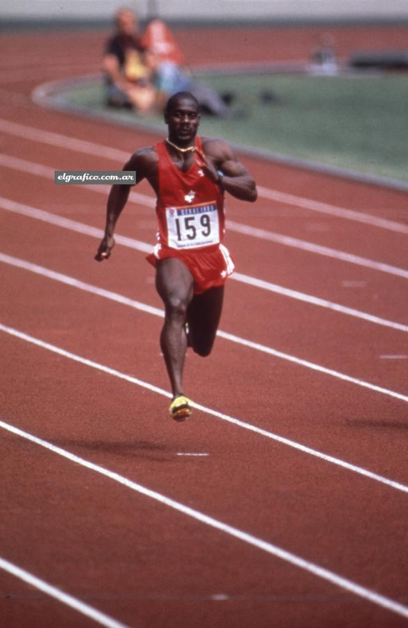 Ben Johnson en Seúl 1988