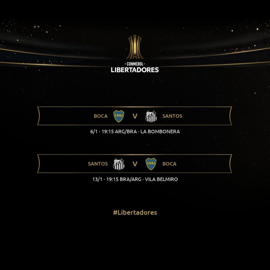 Imagen La llave de semifinales entre Boca y Santos ya tiene las fechas de disputa.