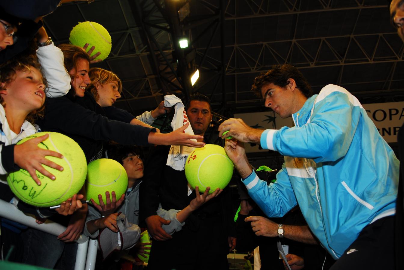Imagen La presión, el gran enemigo de Juan Martín del Potro en la final de 2008.