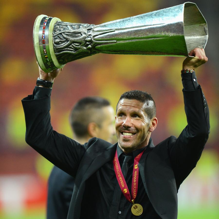 Imagen Primera alegría como entrenador del Cholo en Atlético de Madrid.