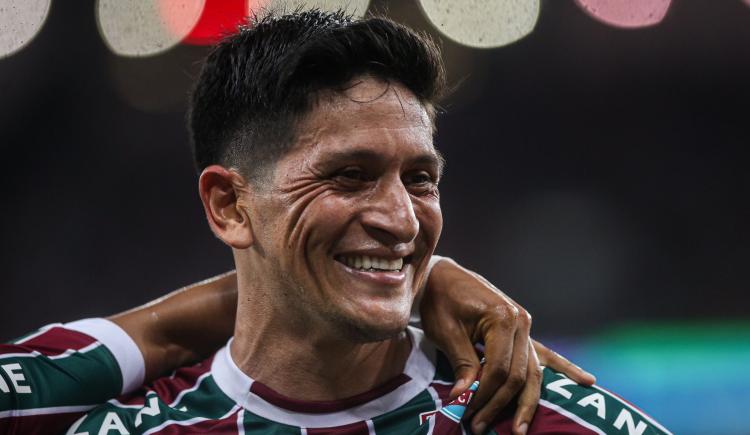 Imagen de Germán Cano le dio la victoria a Fluminense