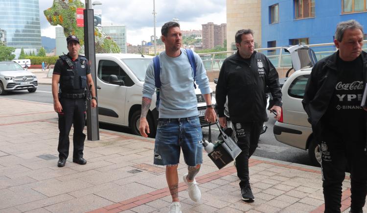 Imagen de Operativo Finalissima: Messi ya está en Bilbao