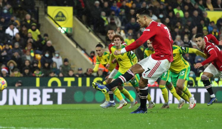 Imagen de CRISTIANO RONALDO LE DIO EL TRIUNFO AL UNITED