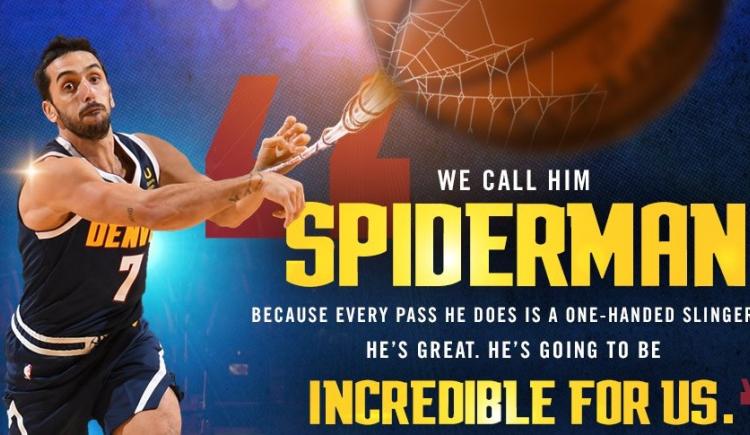 Imagen de CAMPAZZO Y DENVER FRENTE A LOS BLAZERS