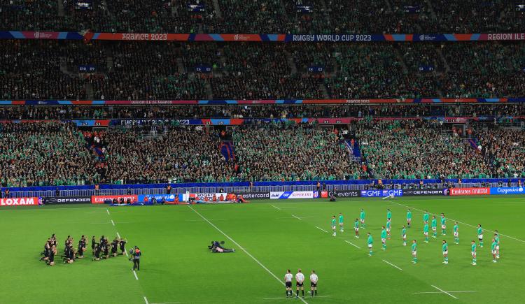 Imagen de La increíble respuesta de Irlanda al haka de los All Blacks