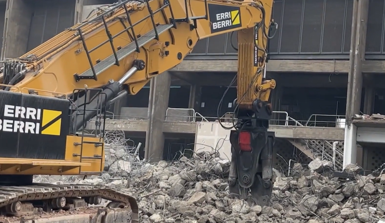 Imagen de La demolición del Camp Nou, sin pausa