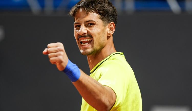 Imagen de Justo, primer ganador del YPF Buenos Aires Challenger