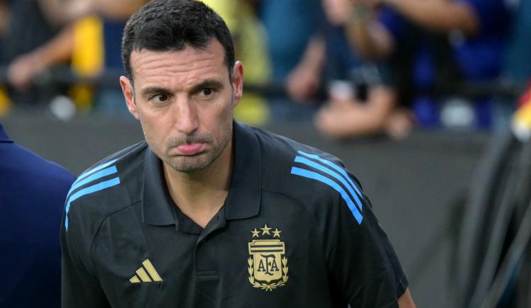 Imagen de La grave lesión de un jugador que está en la órbita de Scaloni