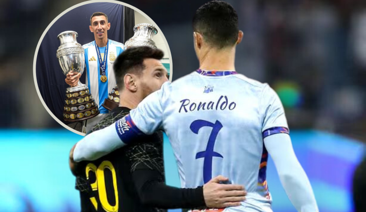 Imagen de ¿Messi o Cristiano Ronaldo? La sentencia de Ángel Di María