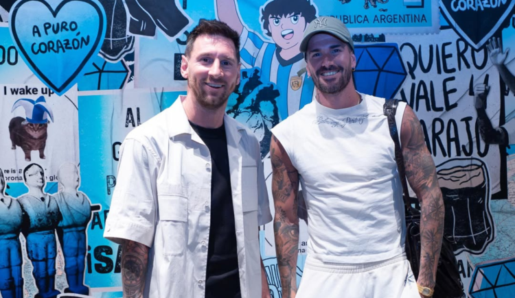 Imagen de Lionel Messi llegó a Kansas City y se sumó a la Selección Argentina