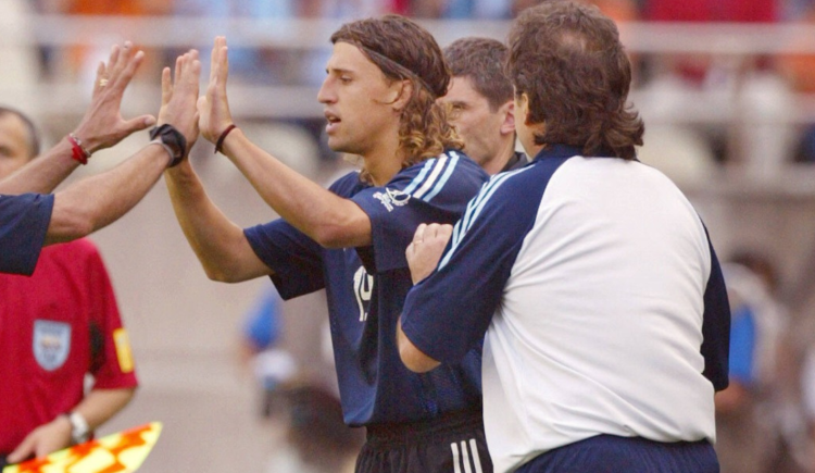 Imagen de No perdona: las bombas de Hernán Crespo contra Marcelo Bielsa