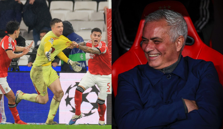 Imagen de La mística de Mourinho: Benfica le ganó a Real Madrid con un gol de su arquero de cabeza y lo bajó de los octavos