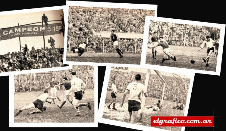 Imagen de 1959. San Lorenzo lo sabido, Huracán lo visto. ¡Y 9 goles!
