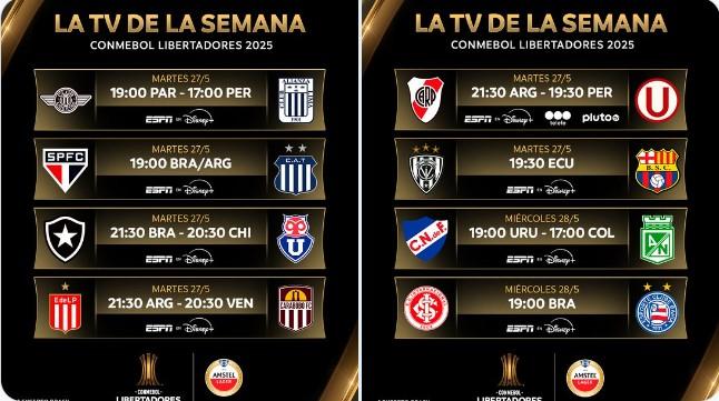 Imagen de Qué se juegan los equipos de Argentina en la última fecha de los torneos Conmebol