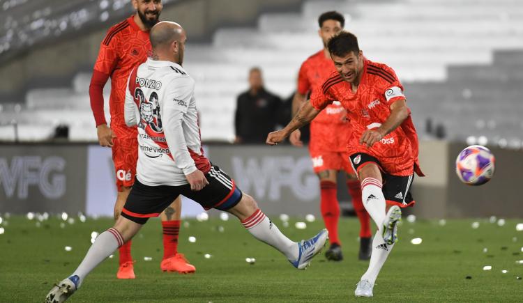 Imagen de Leonardo Ponzio convirtió de penal