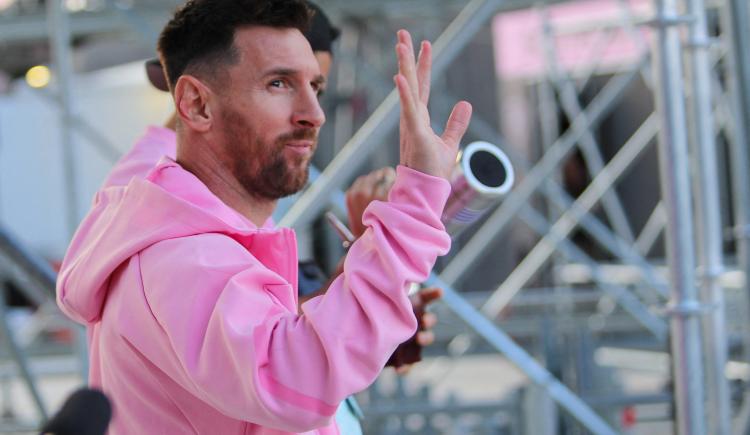 Imagen de Estalló la locura de los argentinos por Messi en Miami