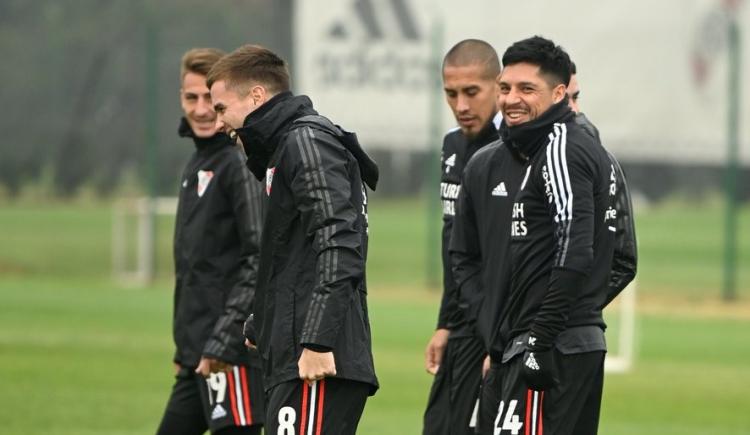 Imagen de River Plate: Armani y Álvarez volvieron al trabajo