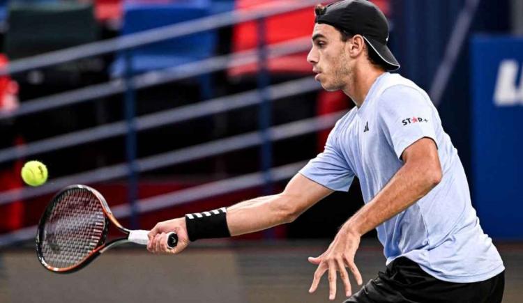 Imagen de Francisco Cerúndolo, a semifinales en Kazajistán