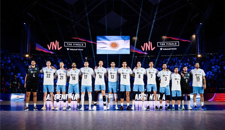 Imagen de Se terminó el sueño de Argentina en la Nations League de vóley