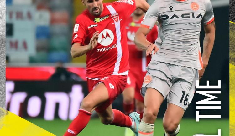 Imagen de Nehuén Pérez anotó dos goles, pero su equipo quedó eliminado de la Copa Italia