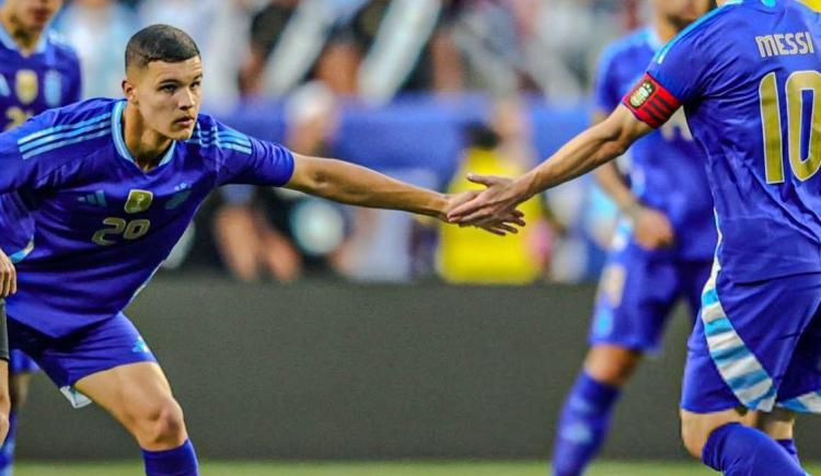 Imagen de Valentín Carboni, el chico que sorprendió y pide pista en la Copa América