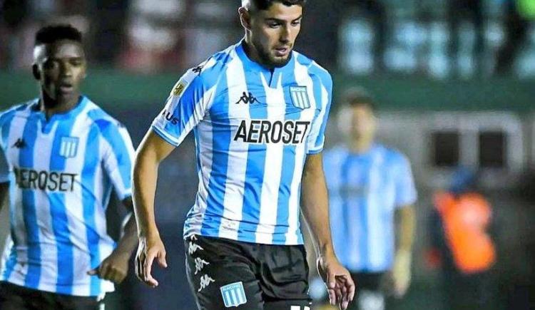 Imagen de Racing: Maximiliano Romero entrenó y podrá jugar ante Sarmiento