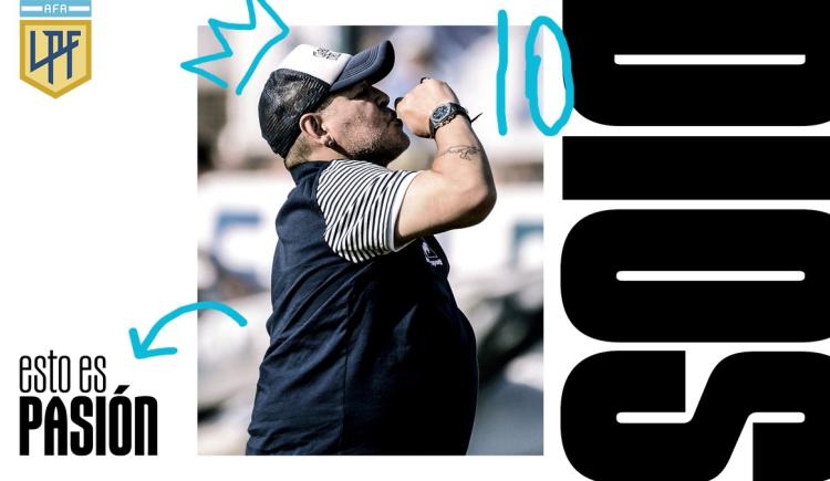 Imagen de LA LIGA Y AFA VAN A HOMENAJEAR A MARADONA