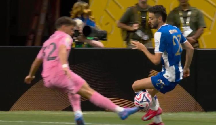 Imagen de El polémico penal en contra del Inter Miami de Messi en el inicio del partido