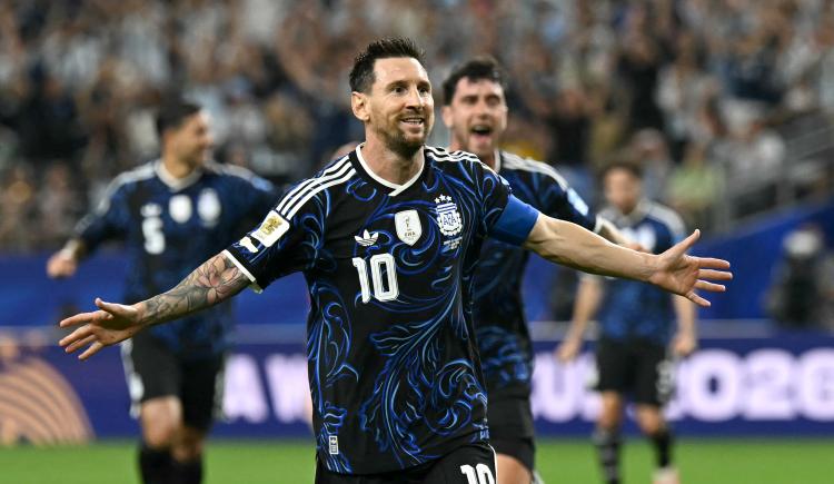 Imagen de Argentina cerró su grupo con puntaje ideal y otra pincelada de Messi